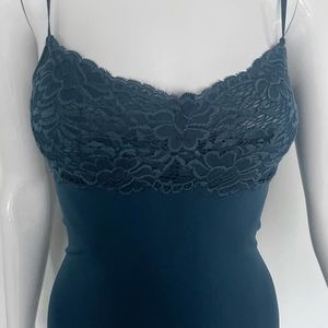 Banana Republic Lace Stretch Spaghetti Straps Top size XS